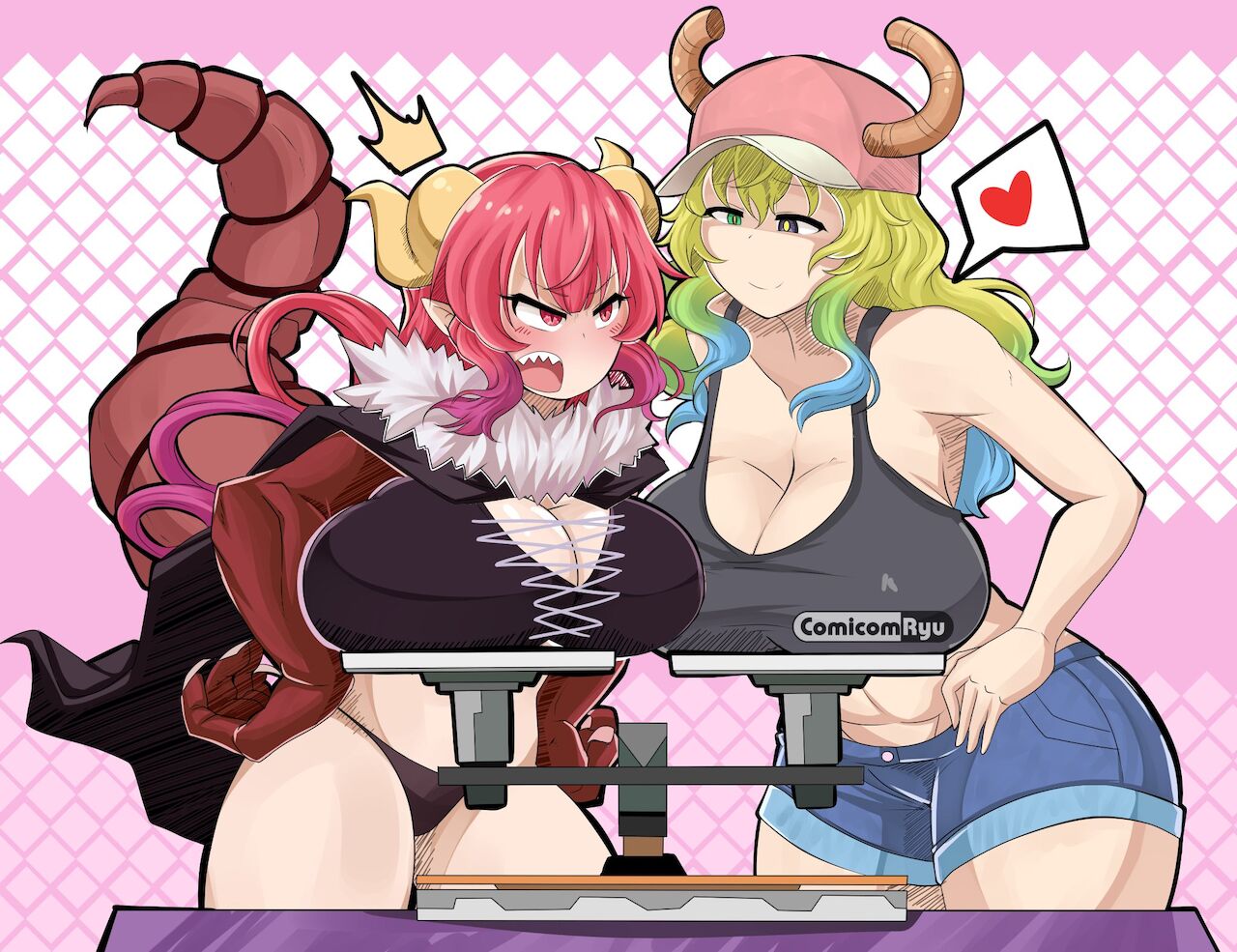 Lucoa X Ilulu Comicom Ryu Western Parodia De Comic Porno En