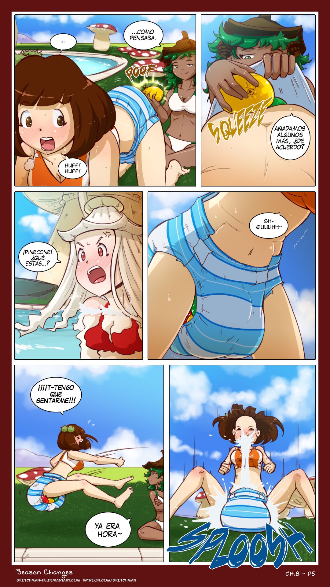 Season Changes  - COMIC ESPANOL / SketchMan-DL image number 4