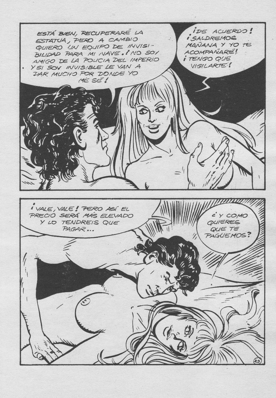 Las Eroticas Aventuras de Corsican Sexpace - N°2 - Paraiso Infernal image number 24