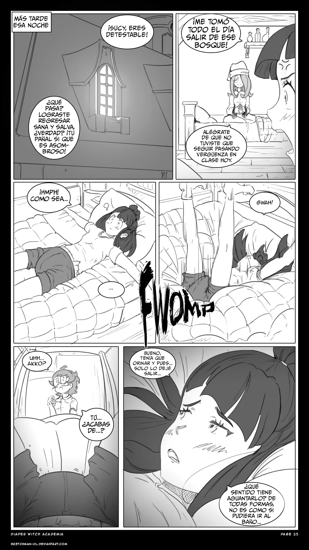 Artista - SketchMan-DL / Academia para brujas en panales image number 24