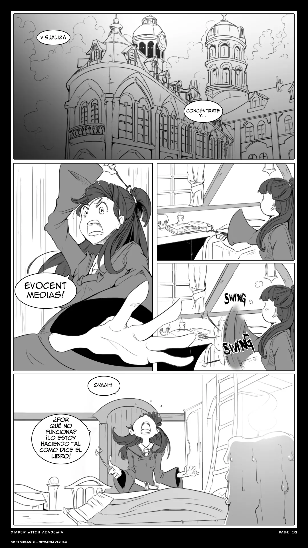 Artista - SketchMan-DL / Academia para brujas en panales image number 1