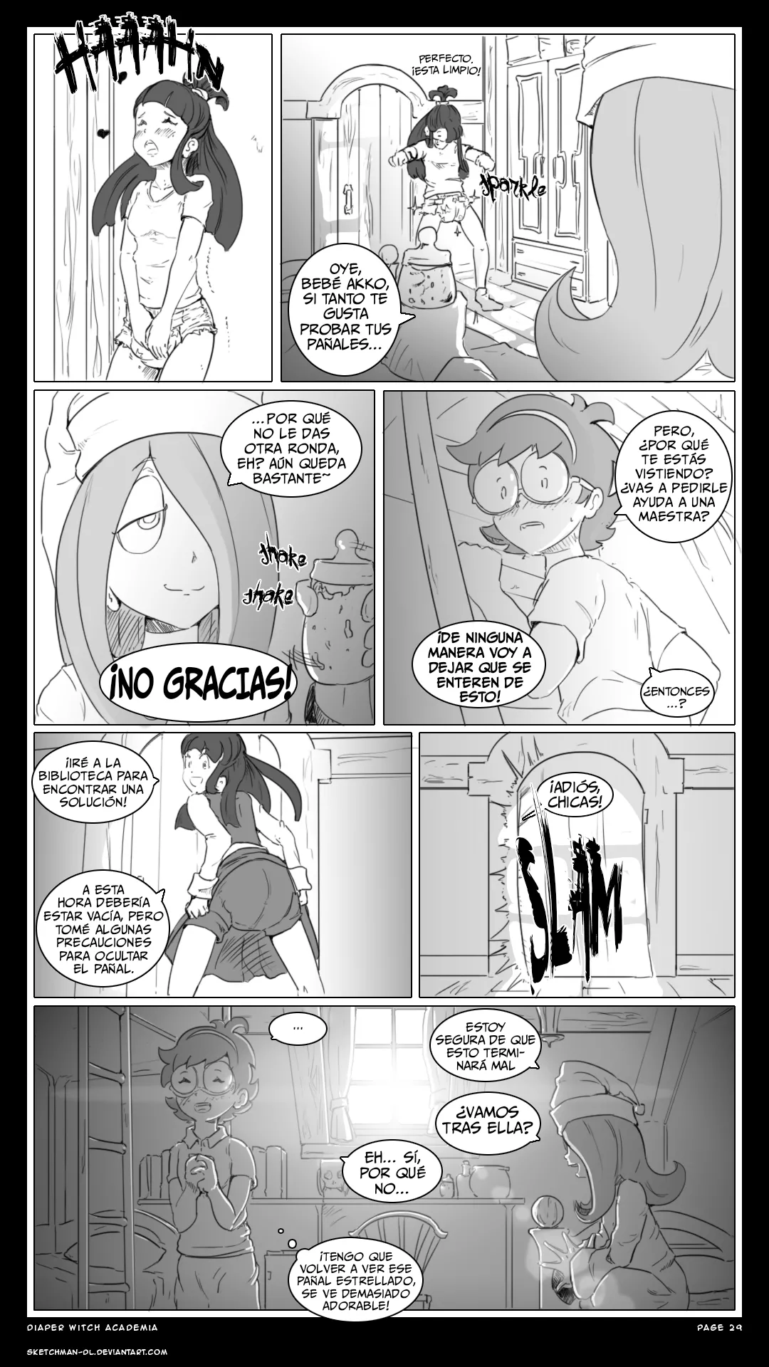 Artista - SketchMan-DL / Academia para brujas en panales image number 28