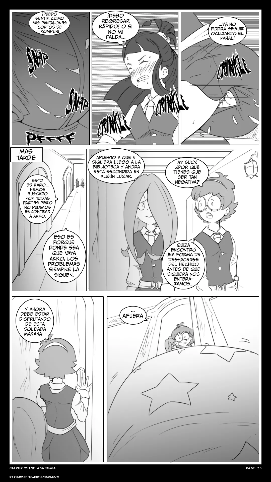 Artista - SketchMan-DL / Academia para brujas en panales image number 34