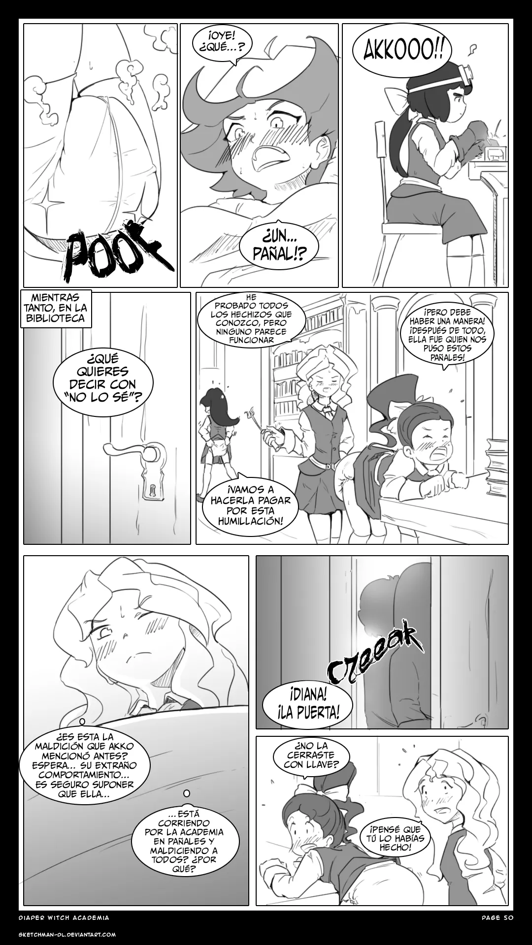 Artista - SketchMan-DL / Academia para brujas en panales image number 49