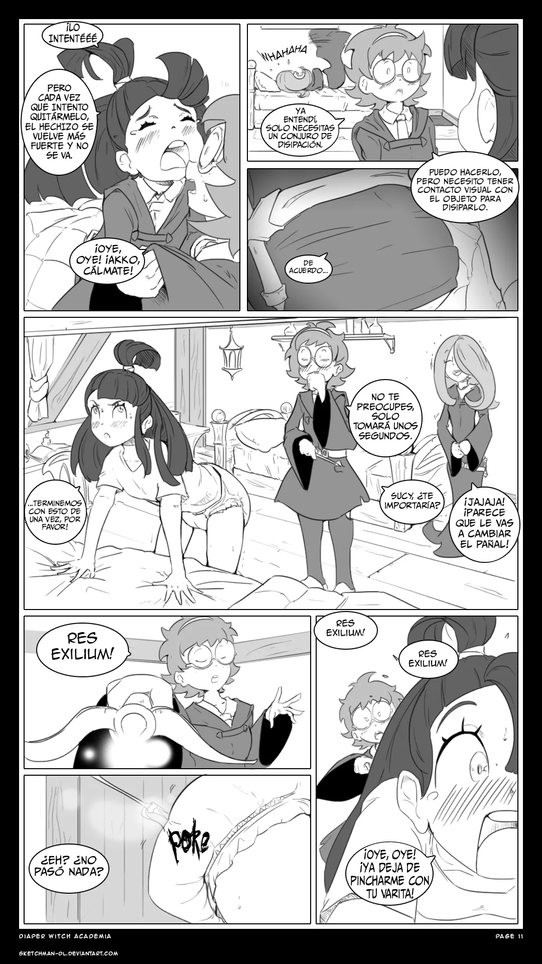 Artista - SketchMan-DL / Academia para brujas en panales image number 10