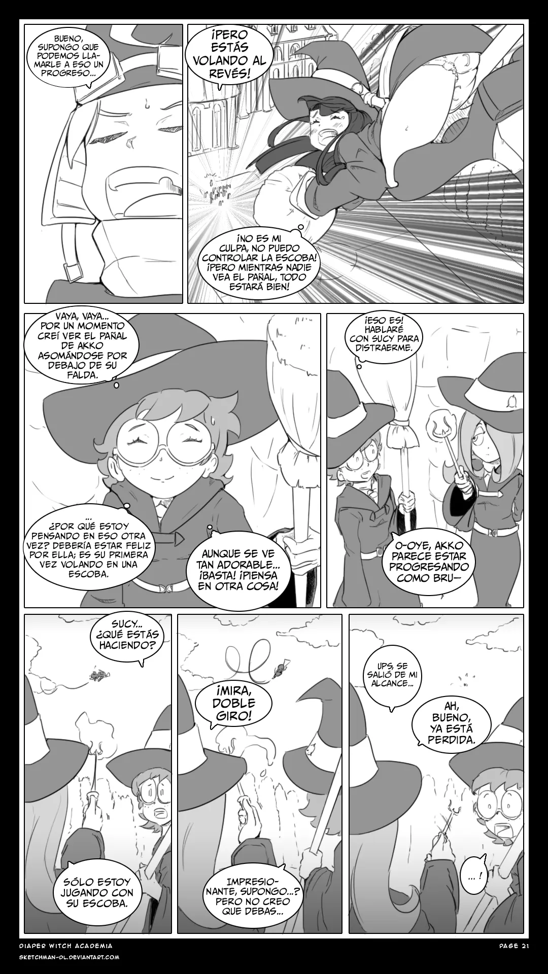 Artista - SketchMan-DL / Academia para brujas en panales image number 20
