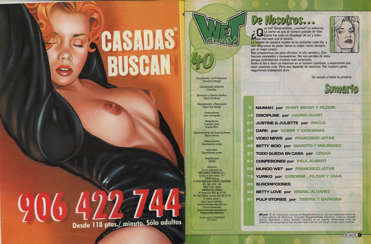 Wet Comix 40 image number 1