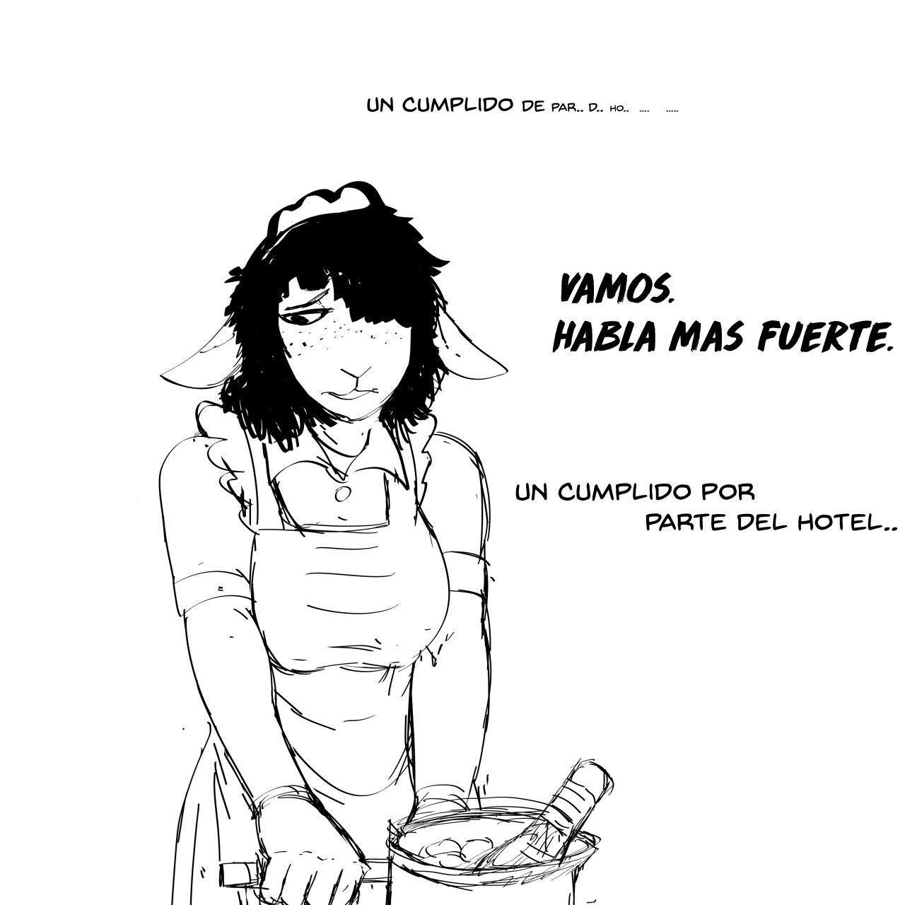 Boss Lamb - A clumsy maid image number 10