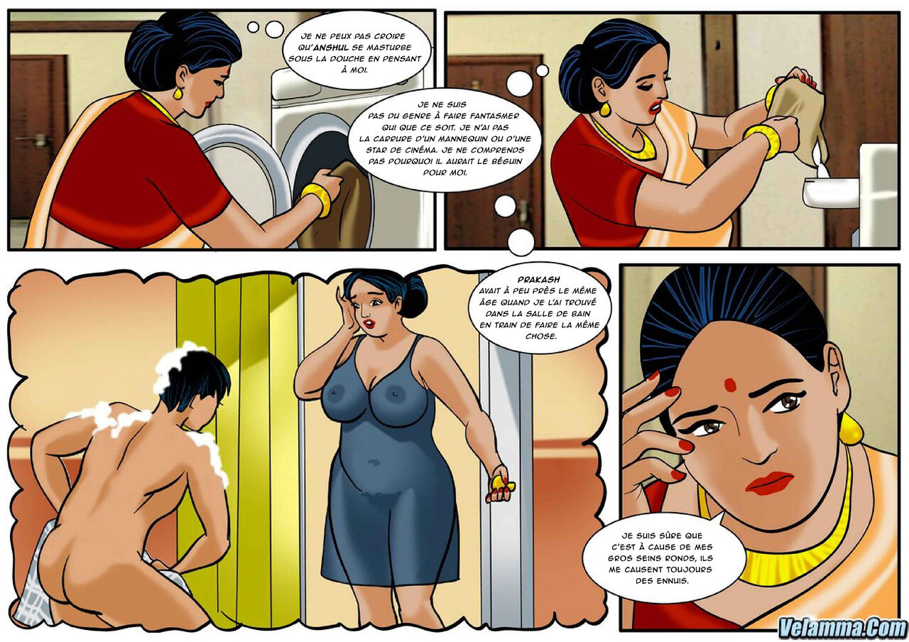 Velamma - 025 - Babou la Brute image number 9