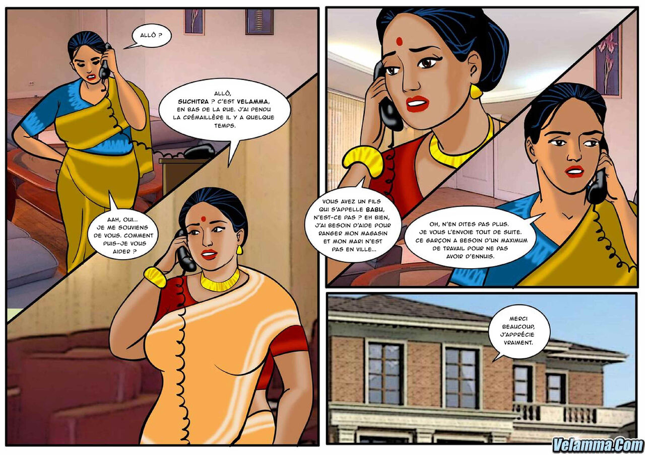 Velamma - 025 - Babou la Brute image number 12