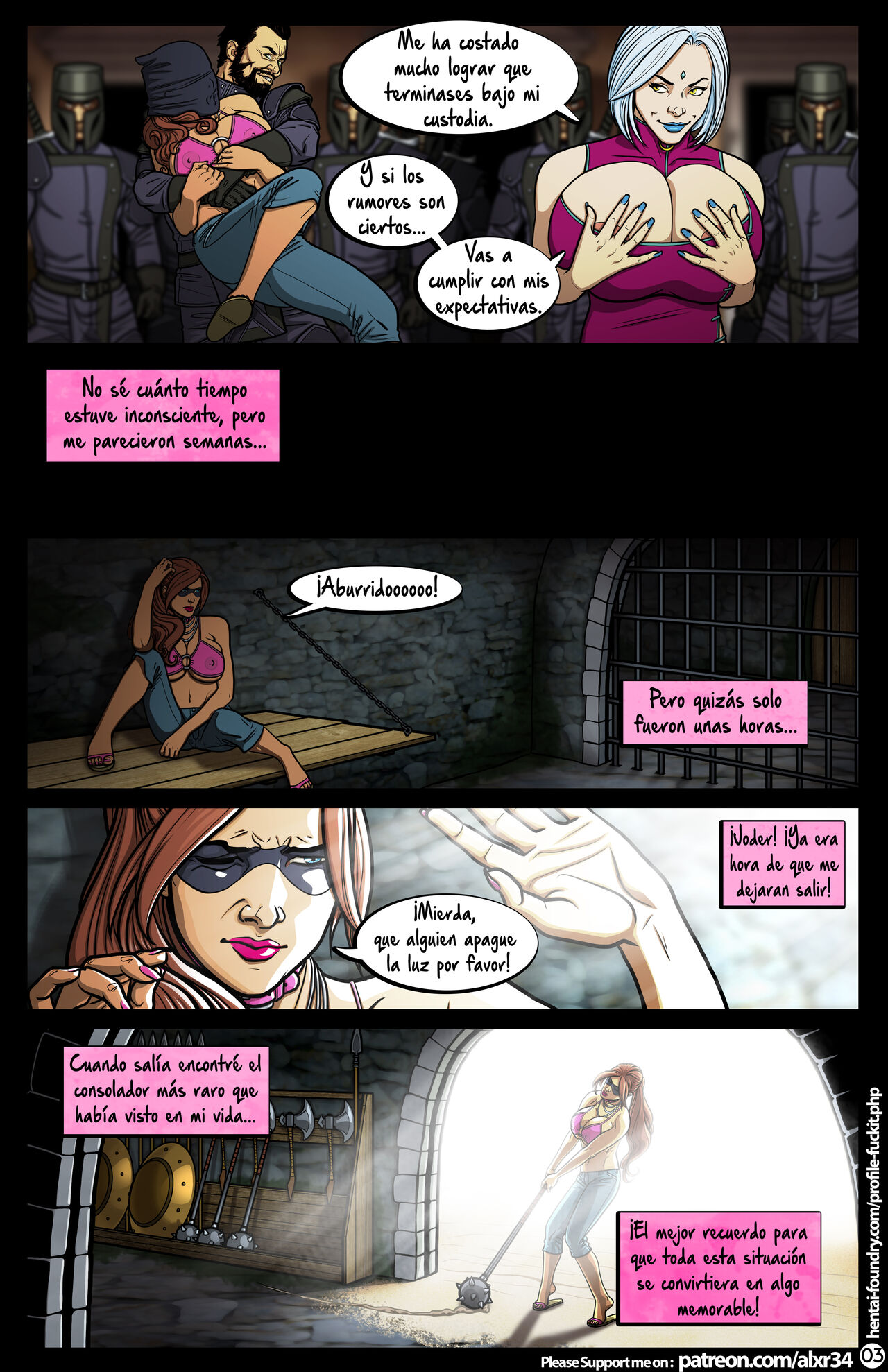 Tales of Gabrielle_ The Pit + Silent Version 4k 3300x5100 image number 3
