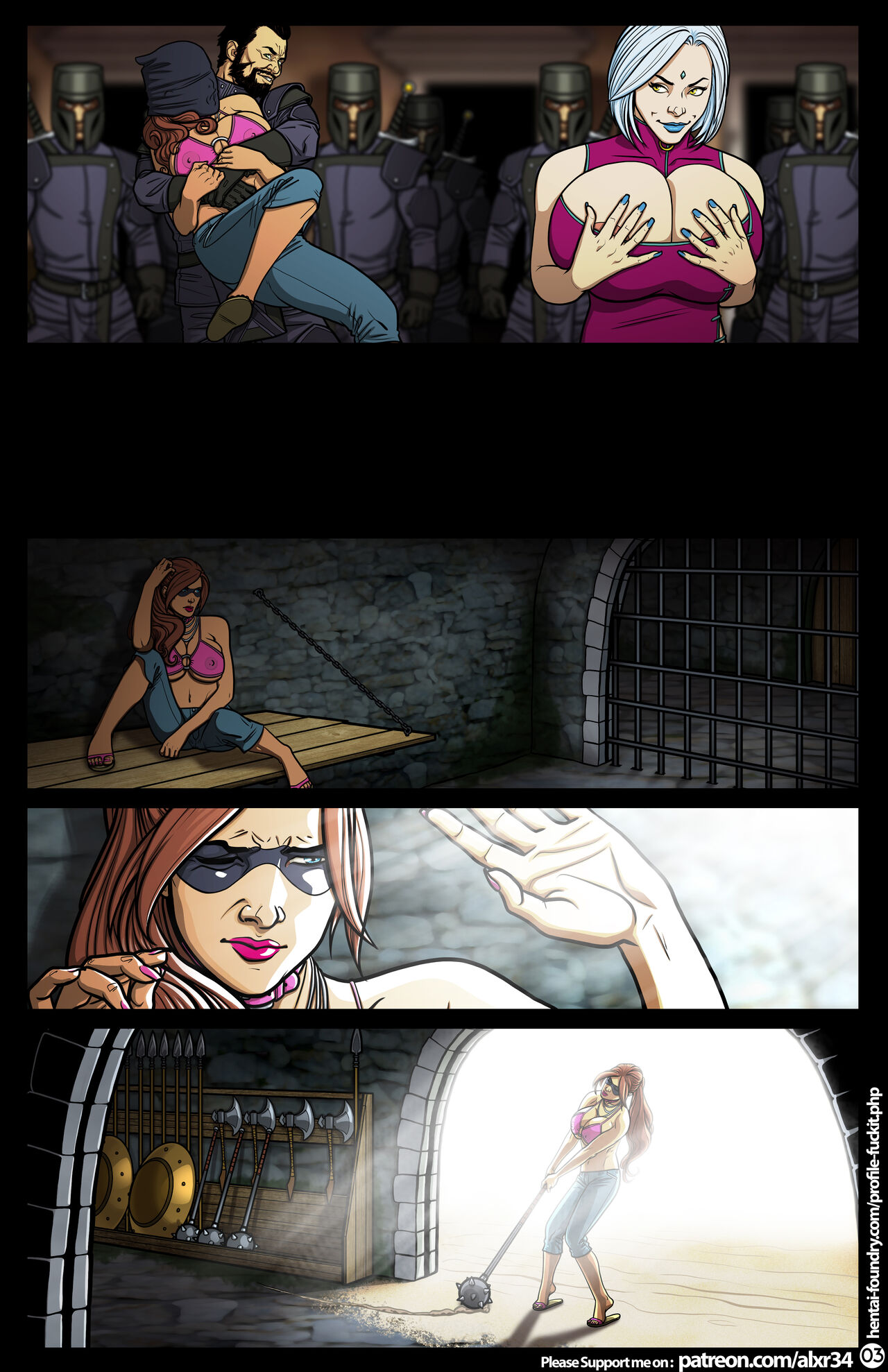 Tales of Gabrielle_ The Pit + Silent Version 4k 3300x5100 image number 11