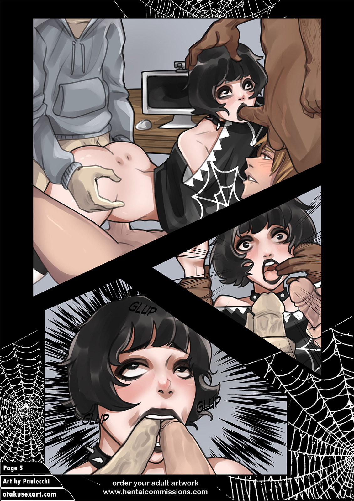 Cursed Arachnid Fanservice image number 5