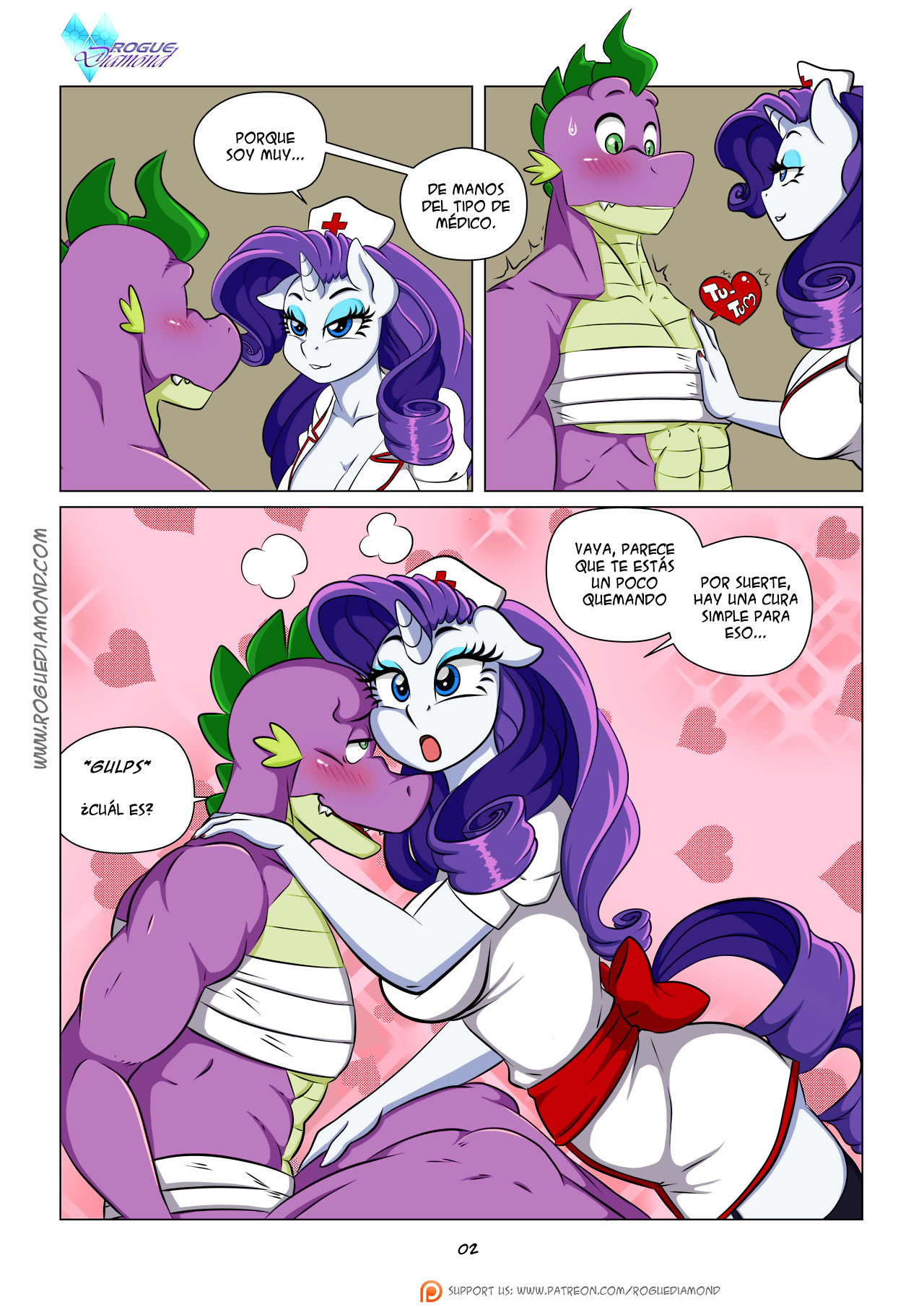 Lustful Diamond. Rare Nurse image number 3