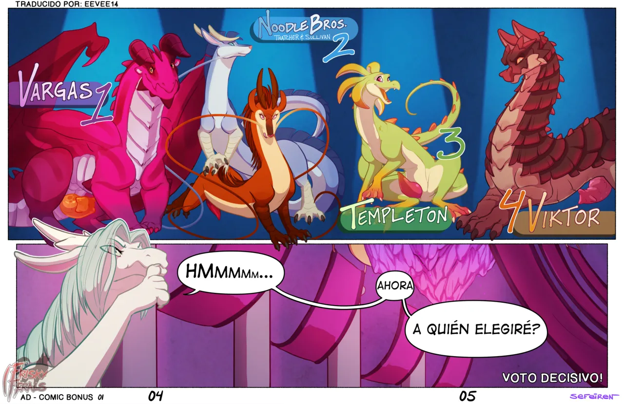 Frisky Ferals - Algo Diferente Bonus Comic image number 3