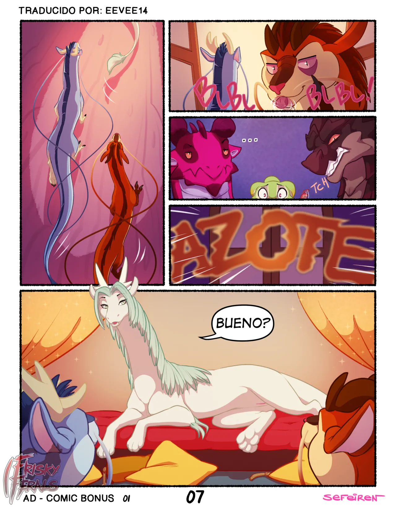 Frisky Ferals - Algo Diferente Bonus Comic image number 5