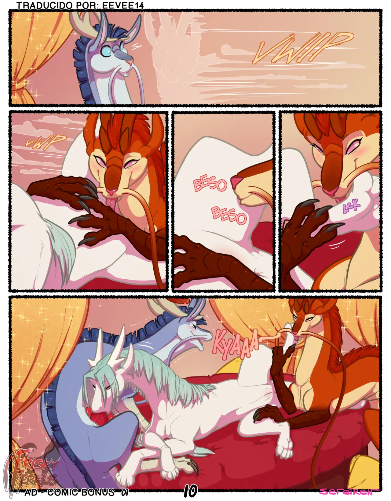 Frisky Ferals - Algo Diferente Bonus Comic image number 8