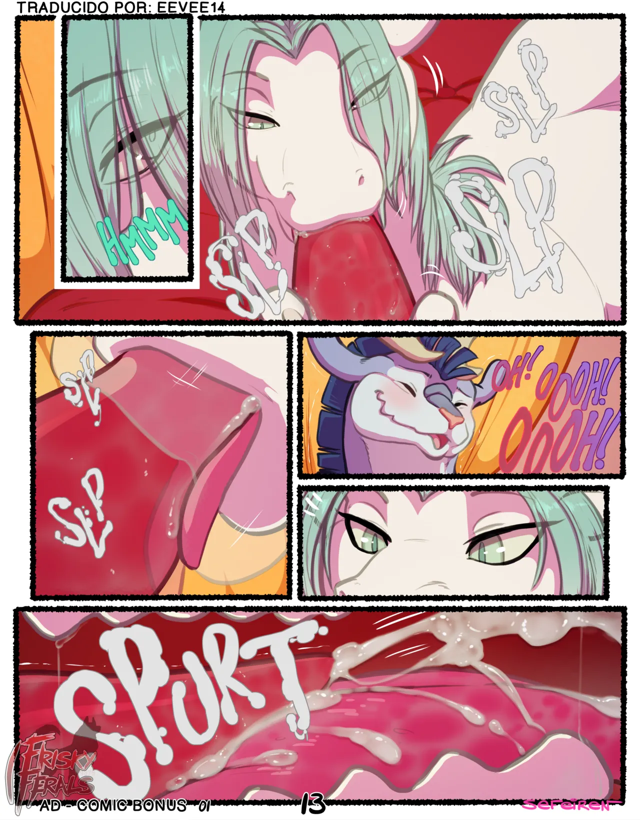 Frisky Ferals - Algo Diferente Bonus Comic image number 11