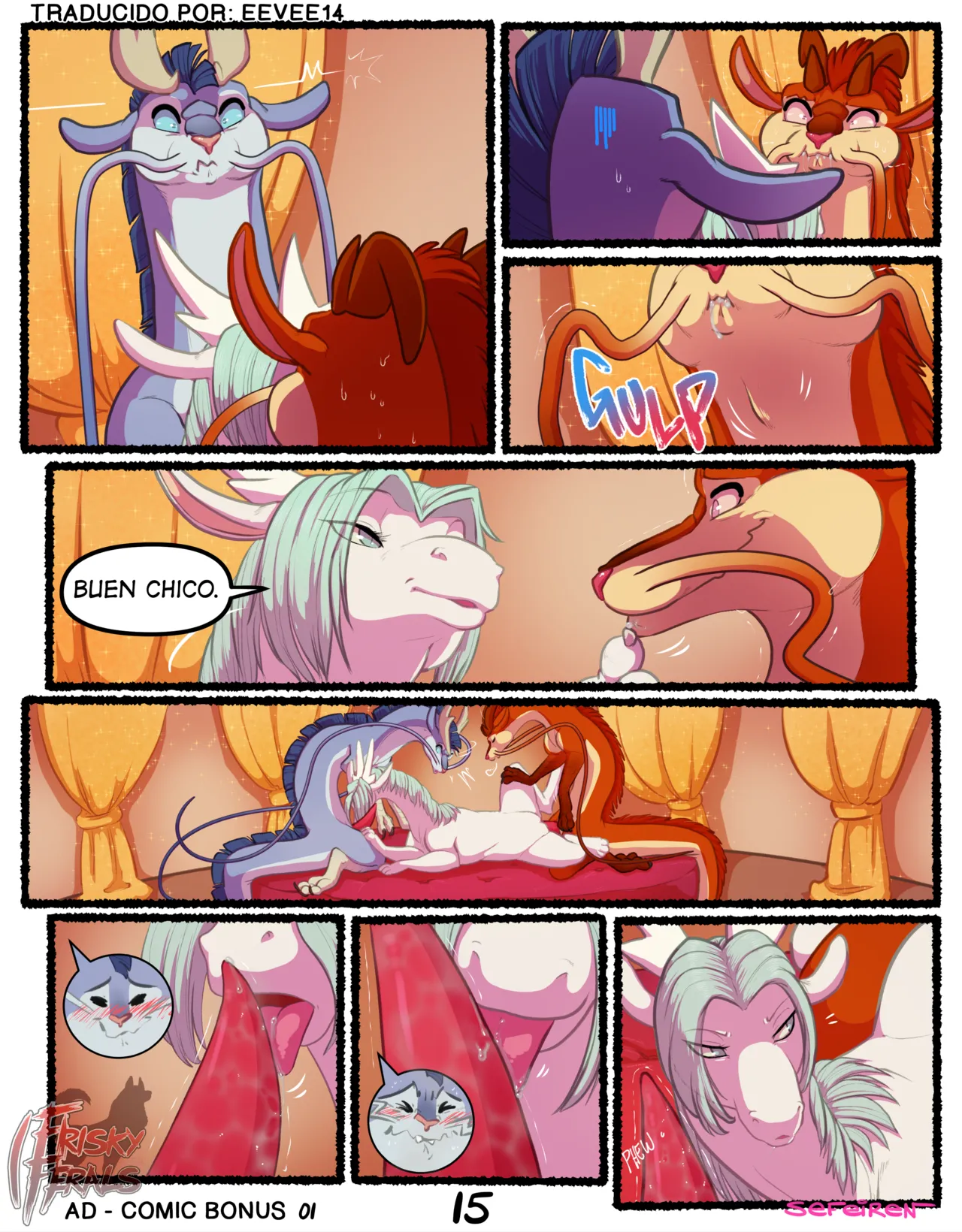 Frisky Ferals - Algo Diferente Bonus Comic image number 13