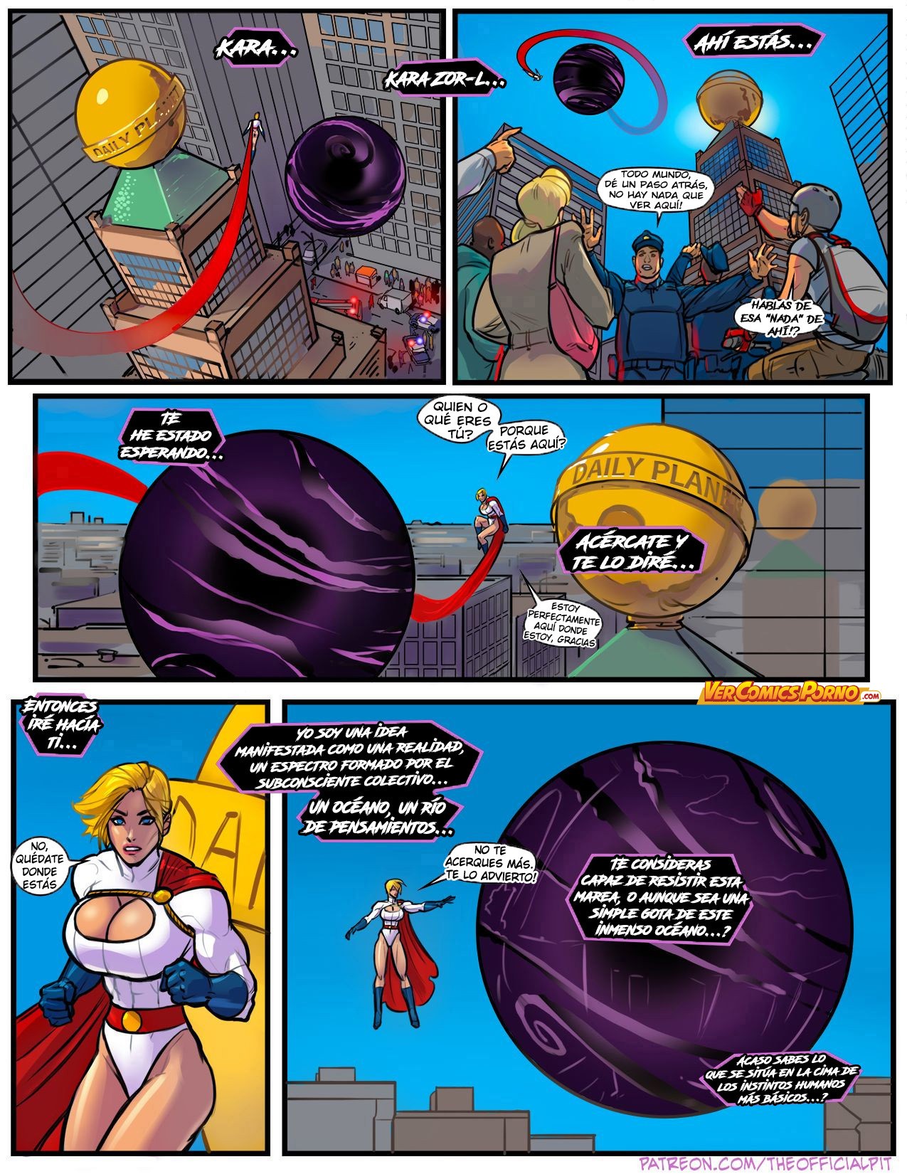 Power Girl vs Darkseid image number 3