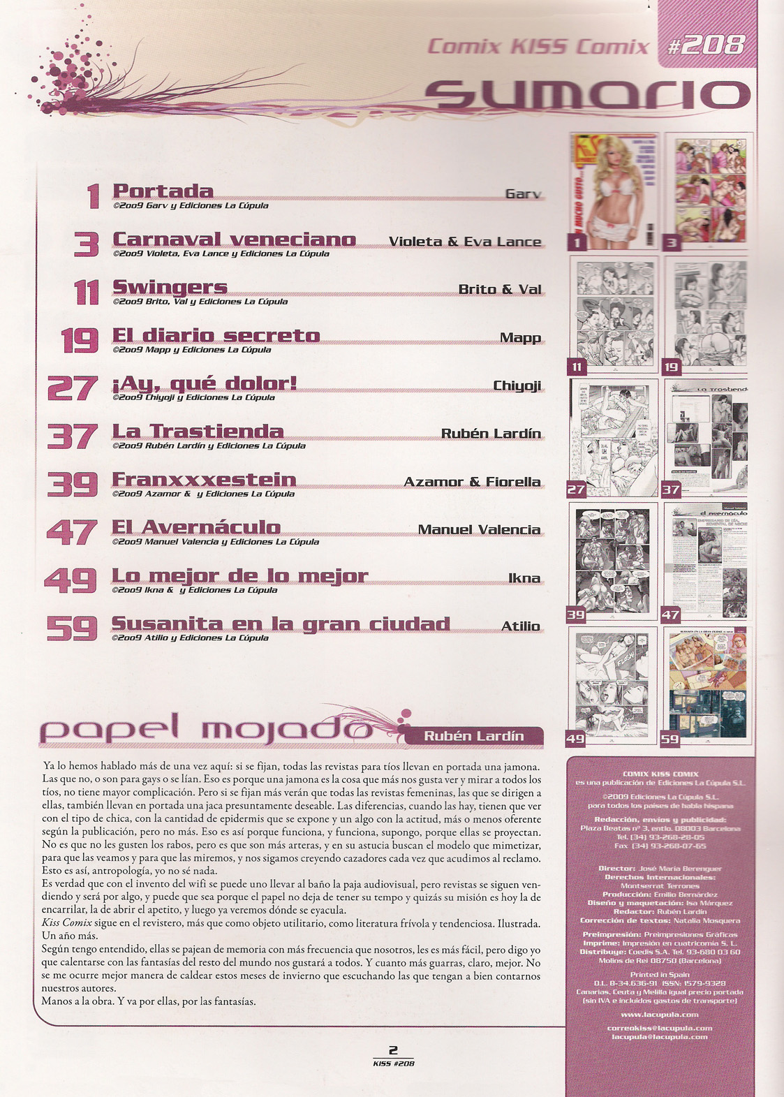 Kiss Comix 208 image number 1