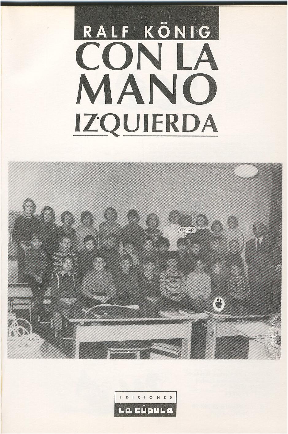 Ralf König - Con Mano Izquierda image number 1