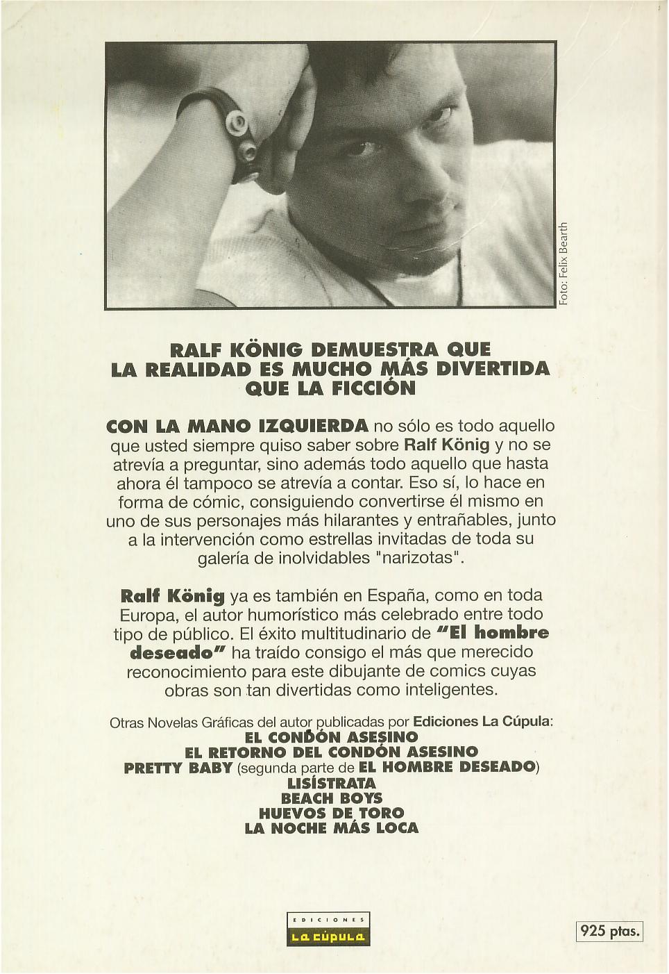 Ralf König - Con Mano Izquierda image number 93