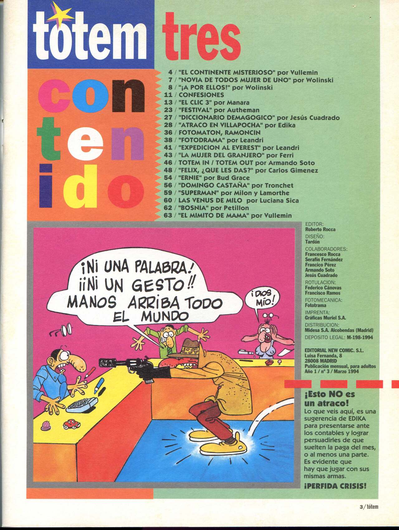 TOTEM- La revista estrella del comic 1-8 image number 138