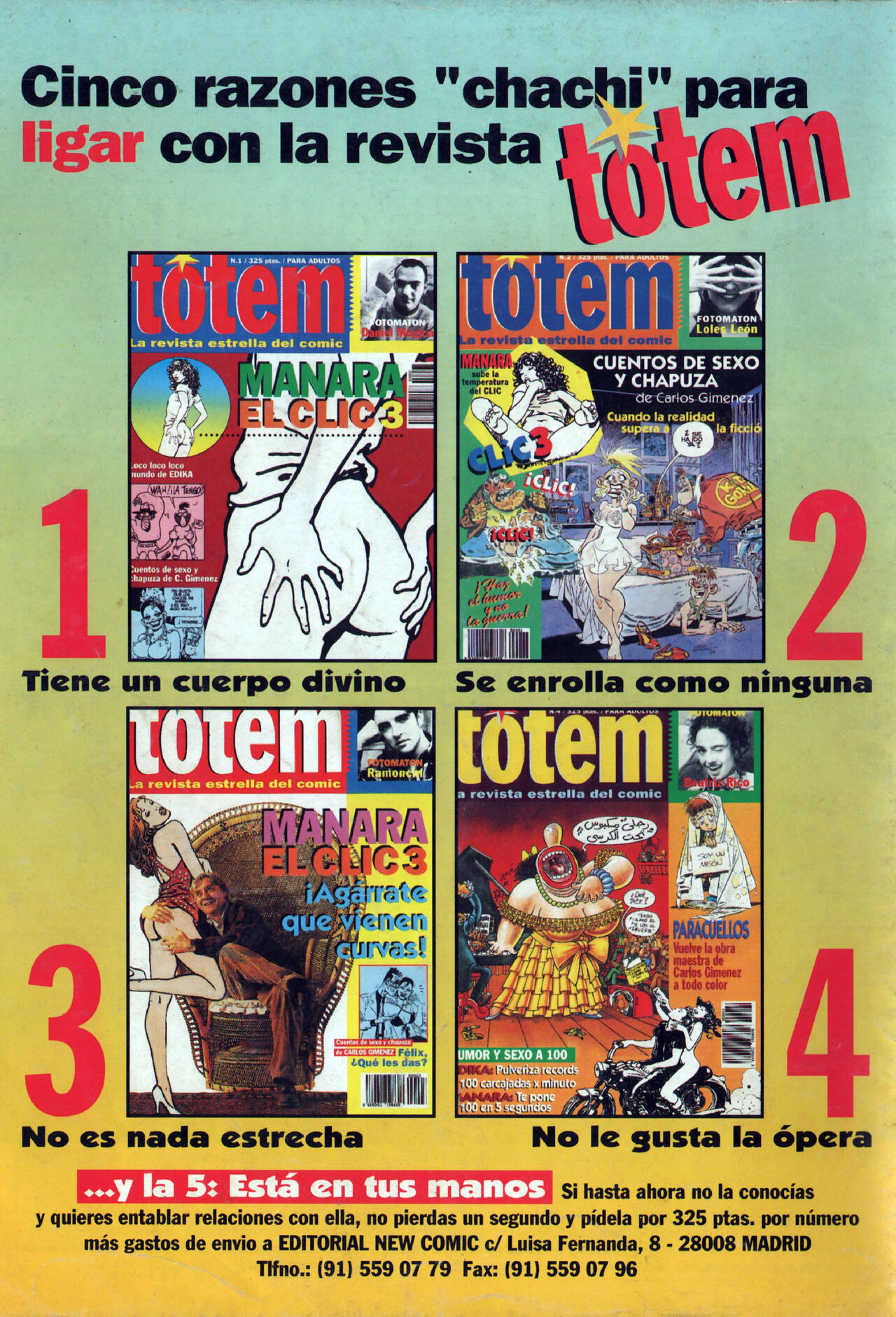 TOTEM- La revista estrella del comic 1-8 image number 339