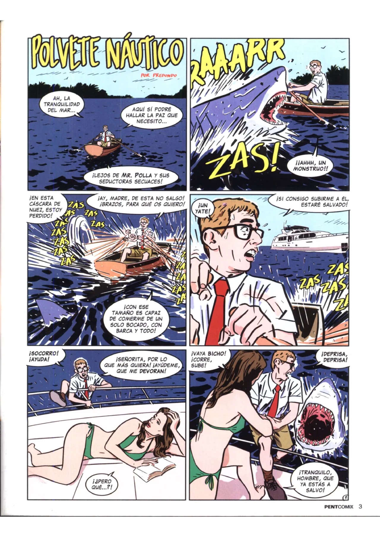 Penthouse Comix 96 image number 2