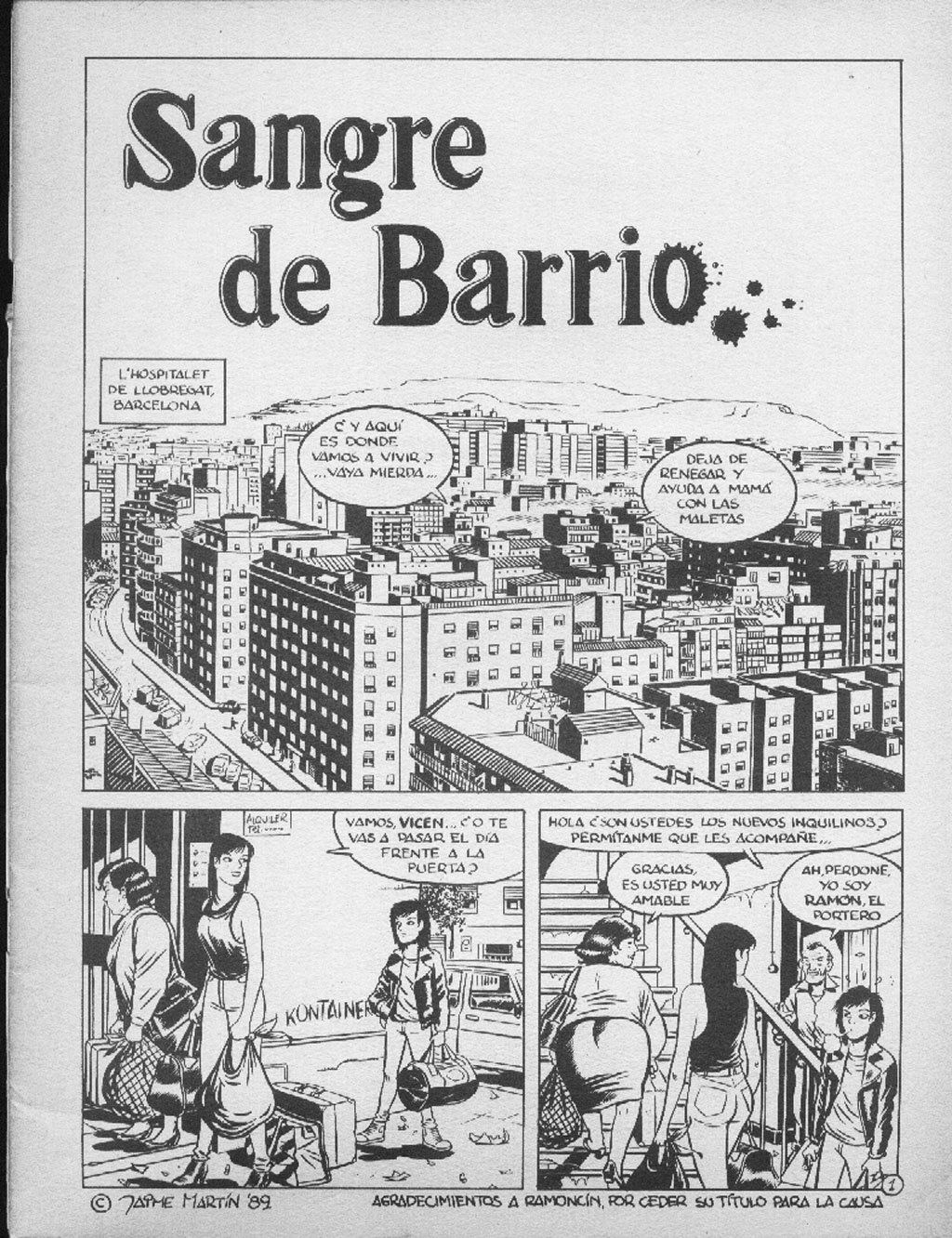 Xxx Nendame - 23 Sangre de Barrio comic porno. CÃ³mic comic porno.