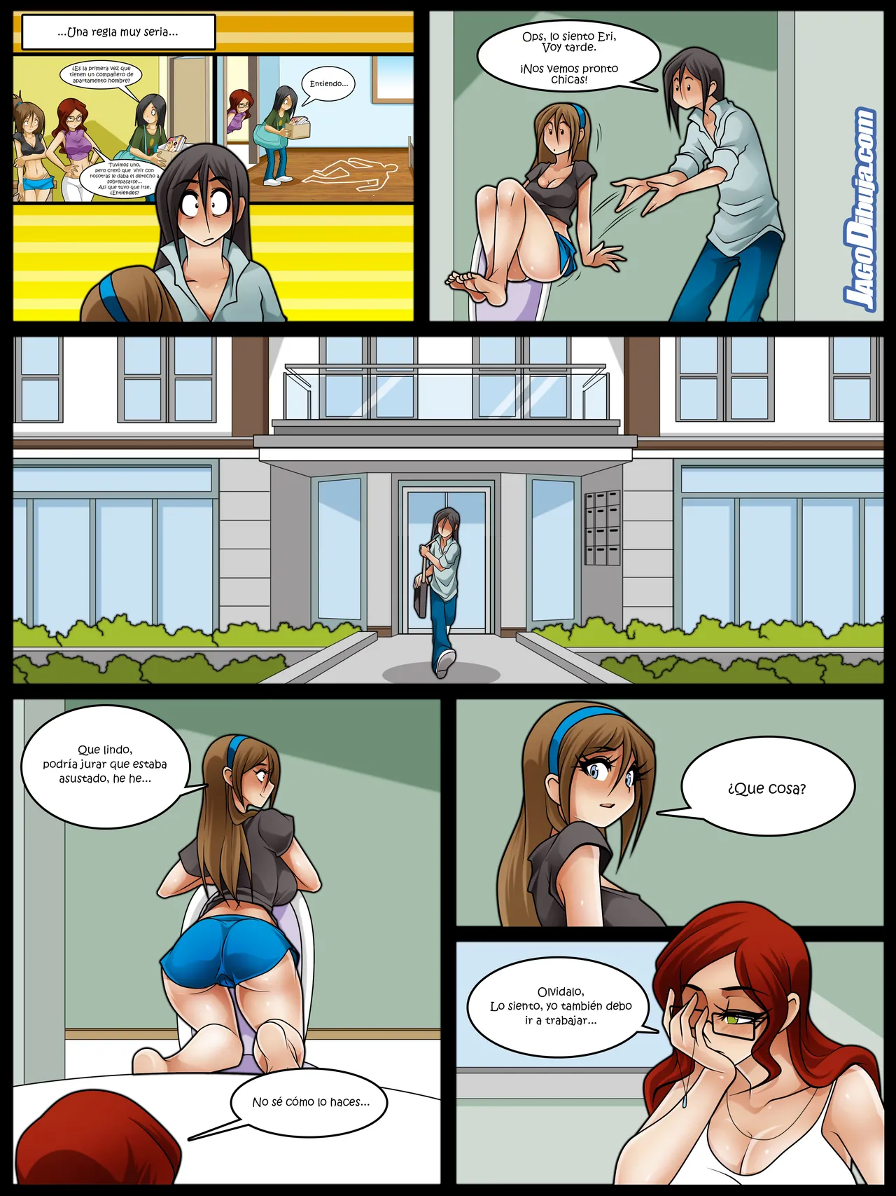 Living With HipsterGirl and GamerGirl Web-Comic image number 5