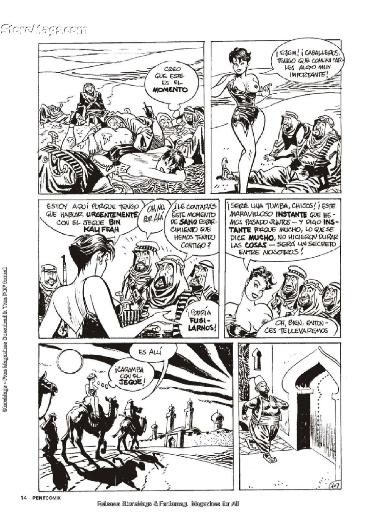 Penthouse Comix 103 image number 13