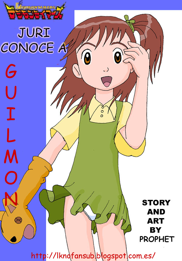 Juri, Meet Guilmon  Juri Conoce A Guilmon