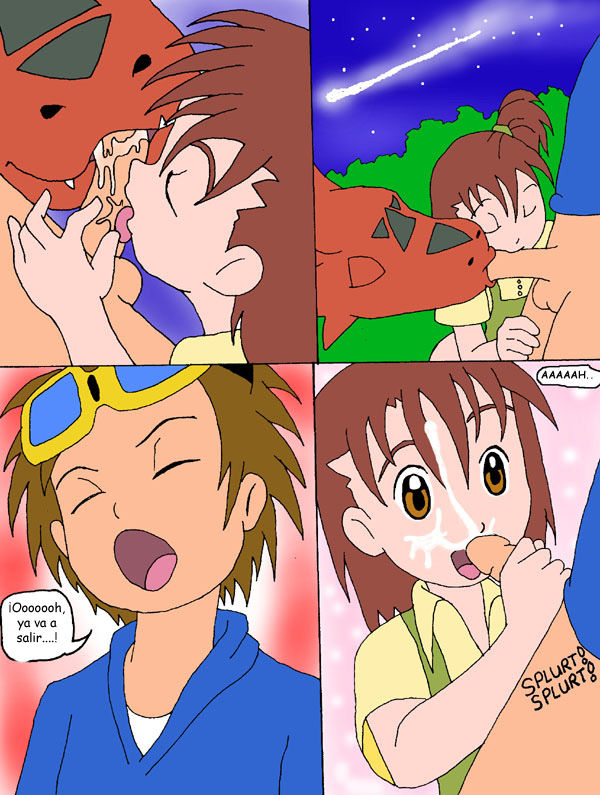 Juri, Meet Guilmon  Juri Conoce A Guilmon image number 13