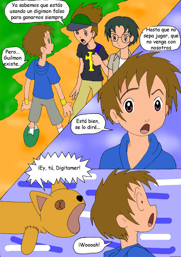 Juri, Meet Guilmon  Juri Conoce A Guilmon image number 2