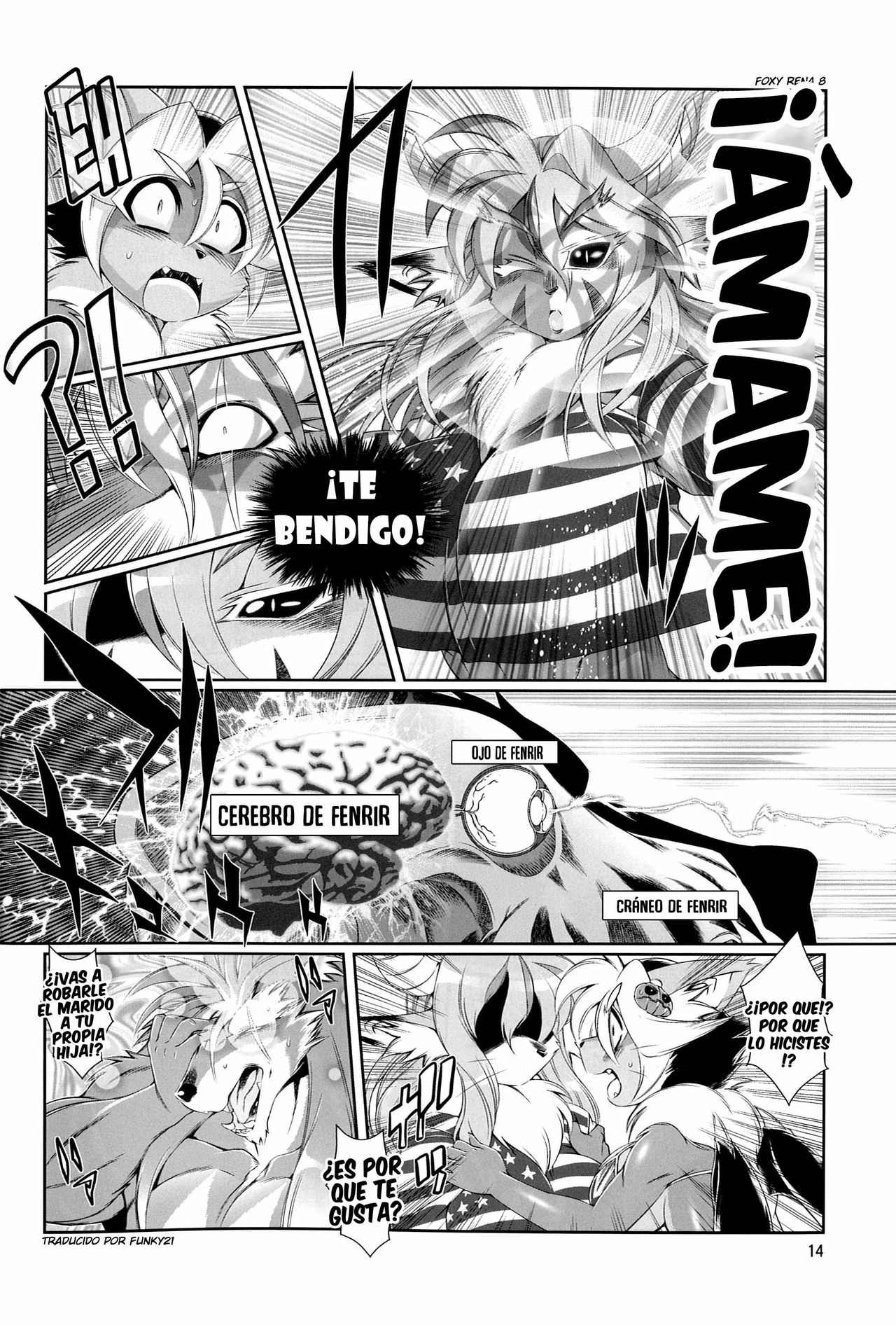 Mahou no Juujin Foxy Rena 8 image number 13