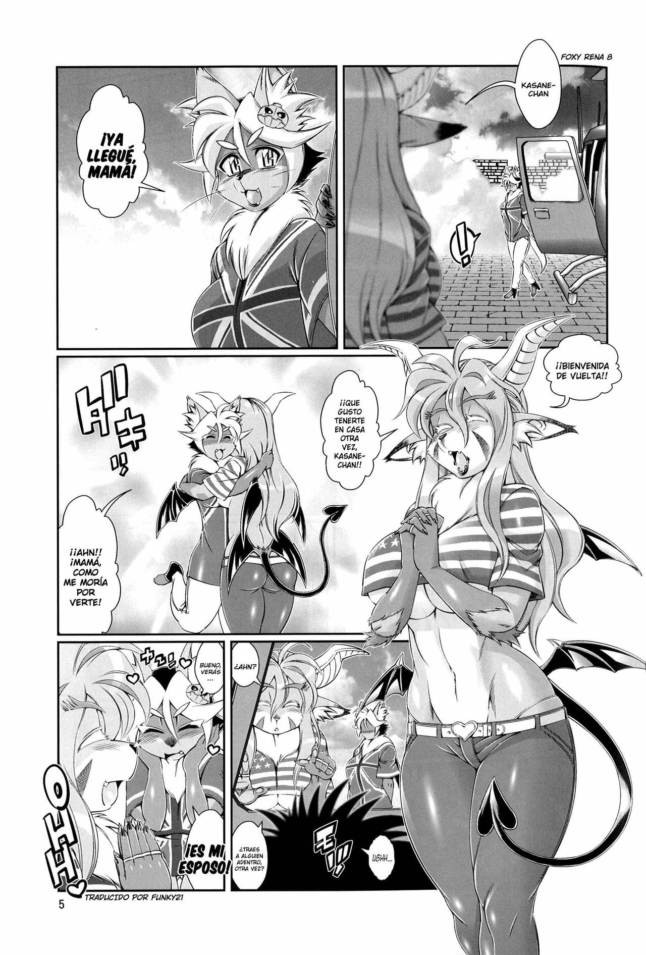 Mahou no Juujin Foxy Rena 8 image number 4