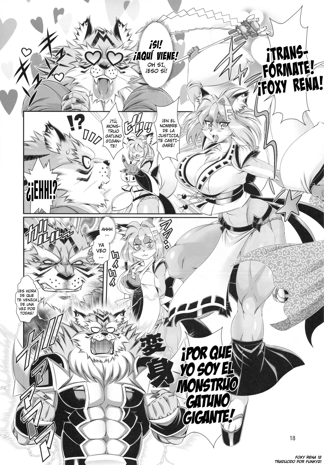 Mahou no Juujin Foxy Rena 12 image number 18