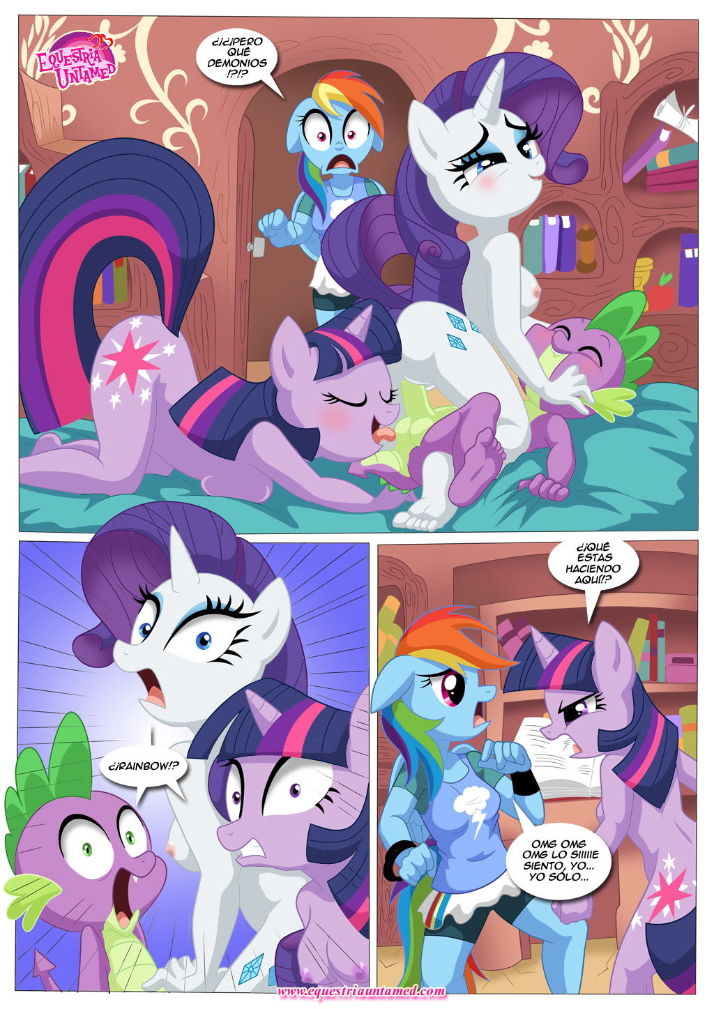 My Little Orgy Mi Pequeña Orgia image number 4