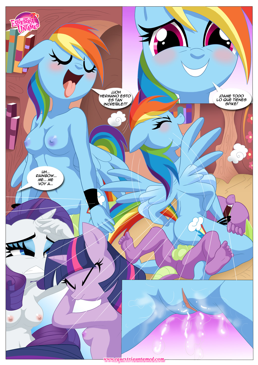 My Little Orgy Mi Pequeña Orgia image number 8