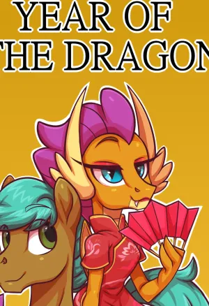 Tea party Smolder x OC comic