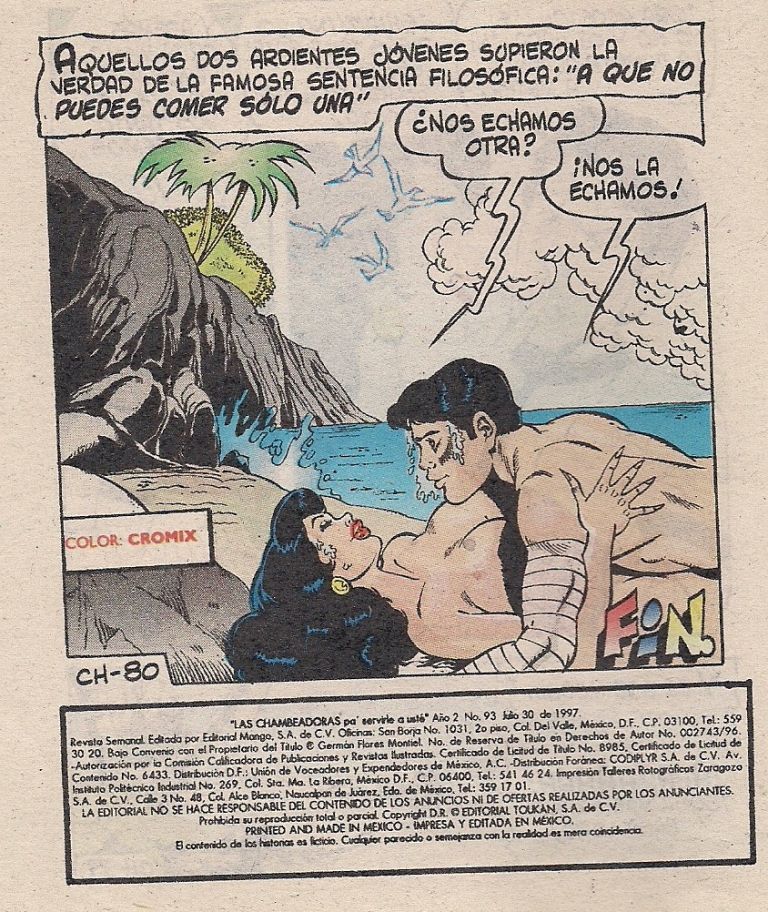 Chambeadoras 93 Spanish image number 41