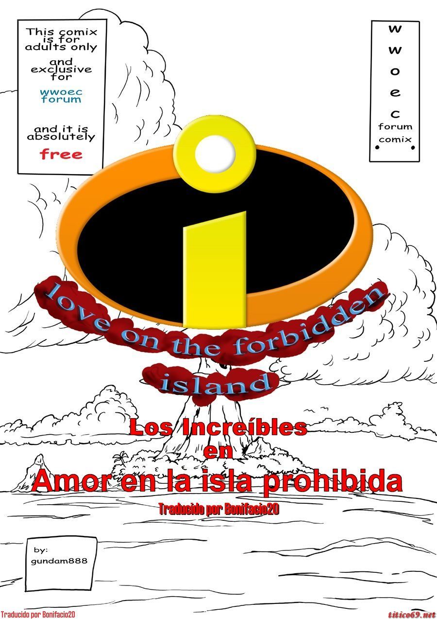 Amor en la isla prohibida-Los Increibles