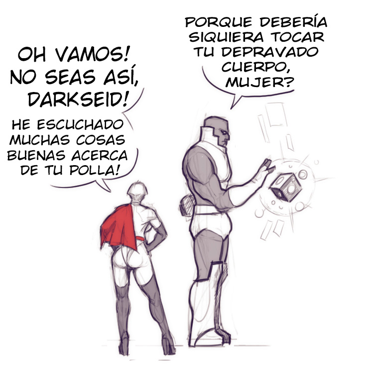 Power Girl Sobre Darkseid image number 3