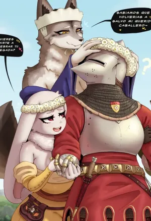 El esfuerzo de un caballero