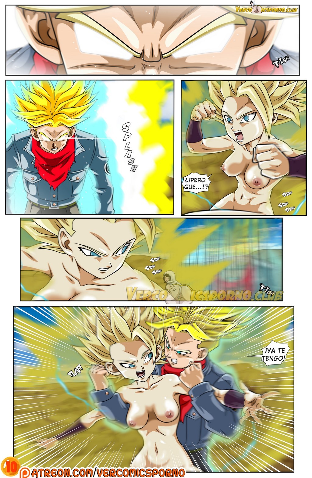Trunks & Caulifla image number 10