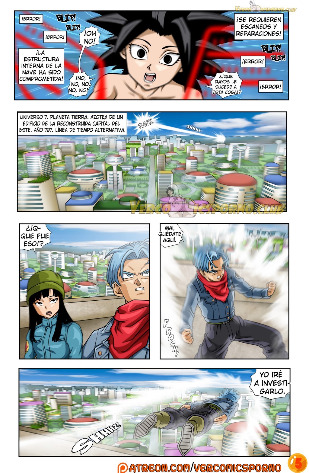 Trunks & Caulifla image number 5