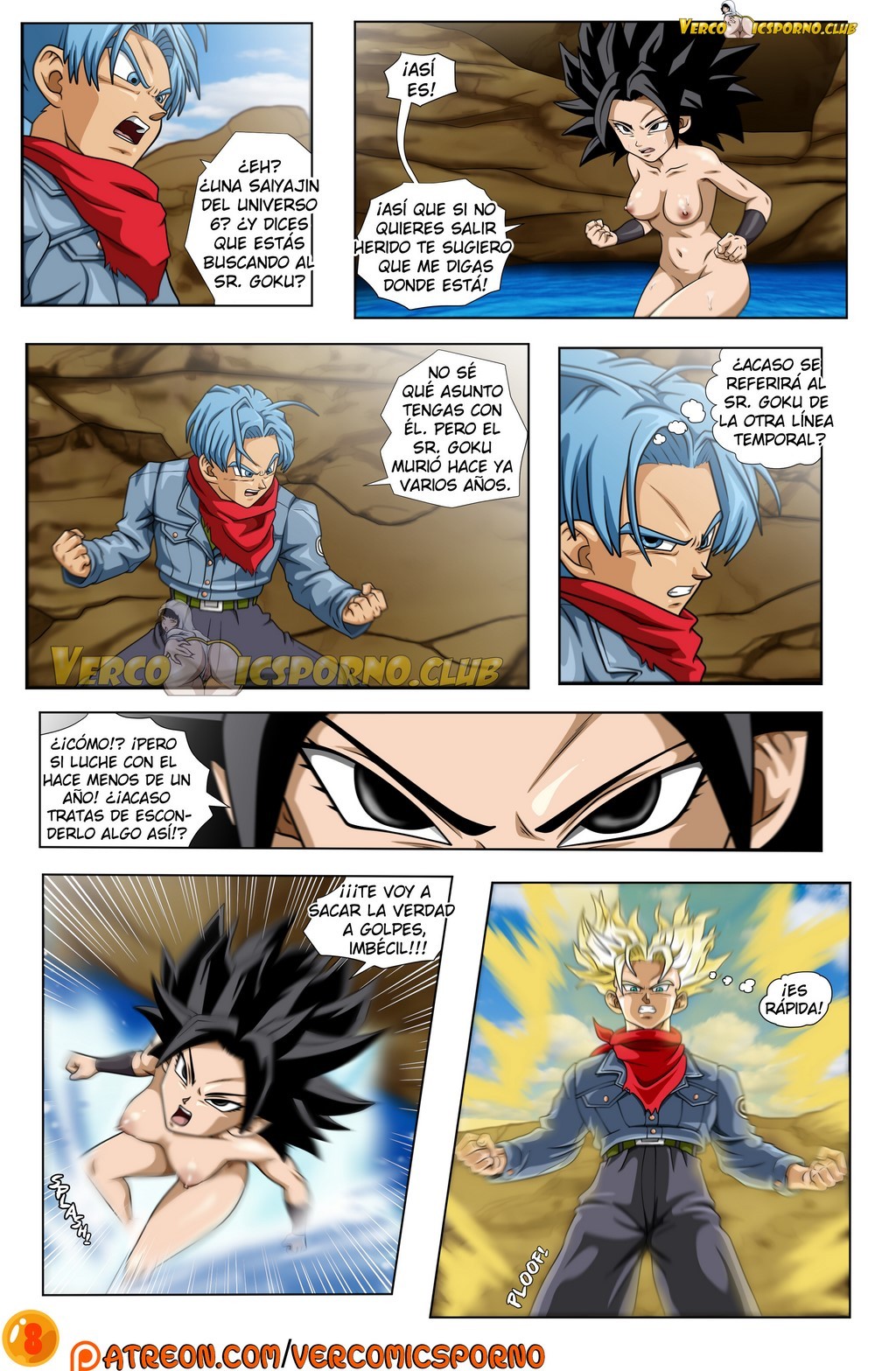 Trunks & Caulifla image number 8