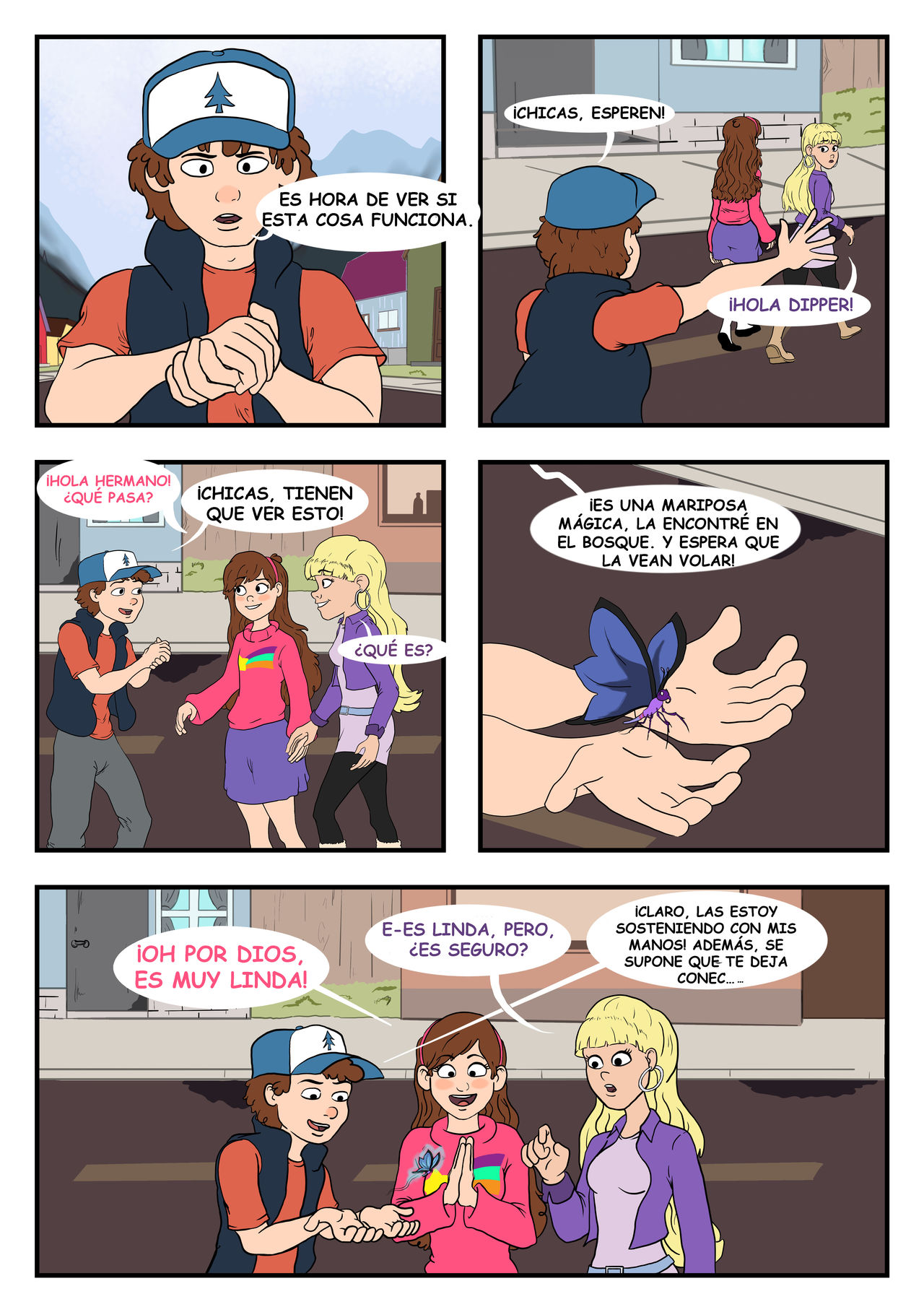 Gravity Falls Butterflies in my Head image number 1